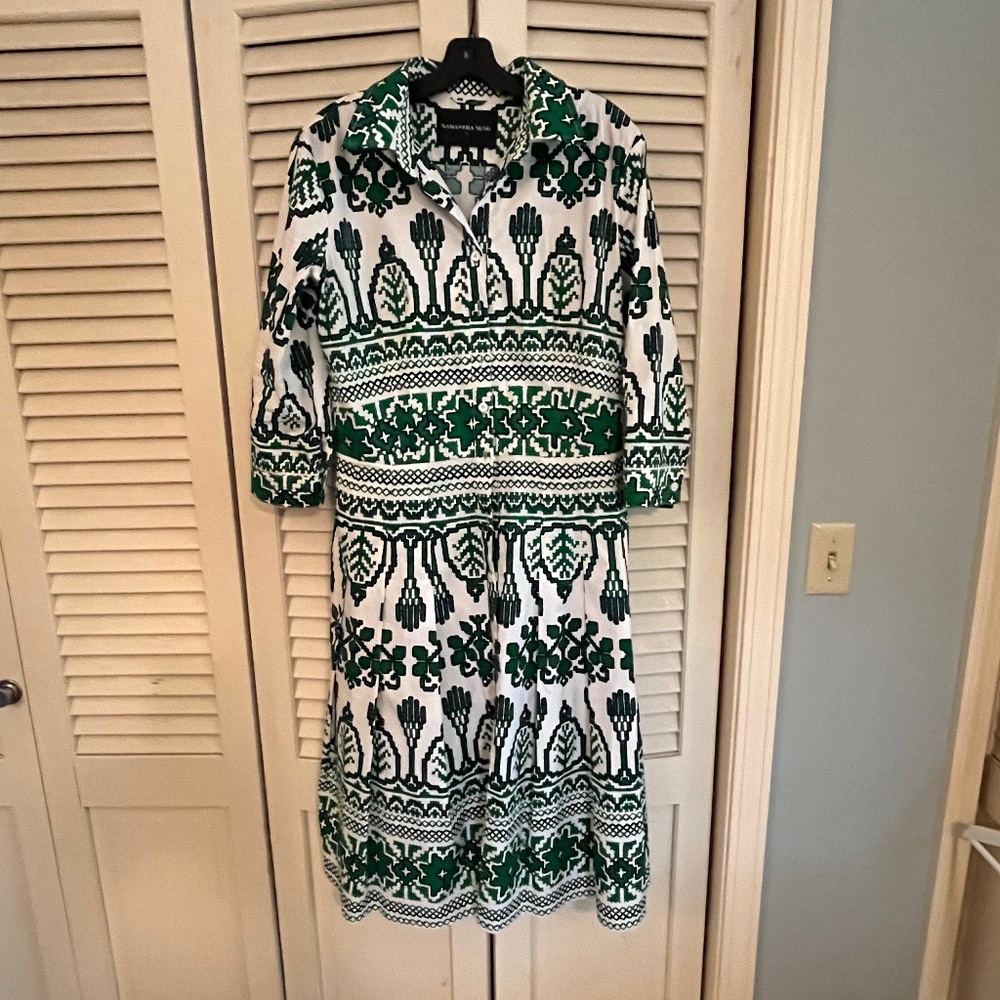 Samantha Sung midi shirtdress